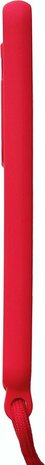 Samsung S22 Plus Rood - TPU Back Cover met Koord