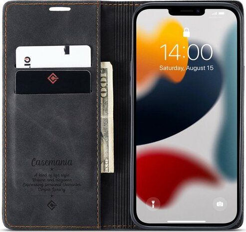 iPhone 13 Pro Charcoal Gray - Book Case