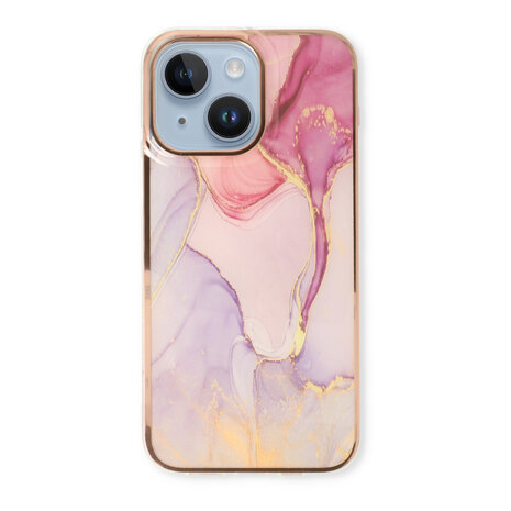 iPhone 15 Plus - Marmer Back Cover - Nova