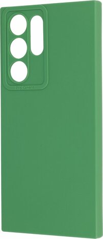 Samsung S22 Ultra - Cam Back Cover - Groen