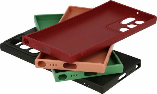 Samsung S22 Ultra - Cam Back Cover - Groen