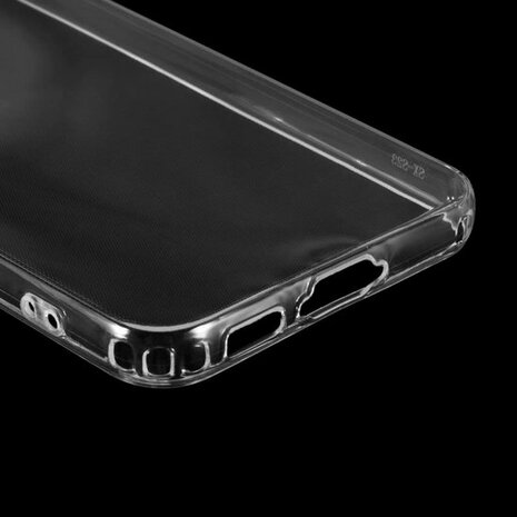 Samsung S23 Plus - Siliconen Back Cover - Transparant