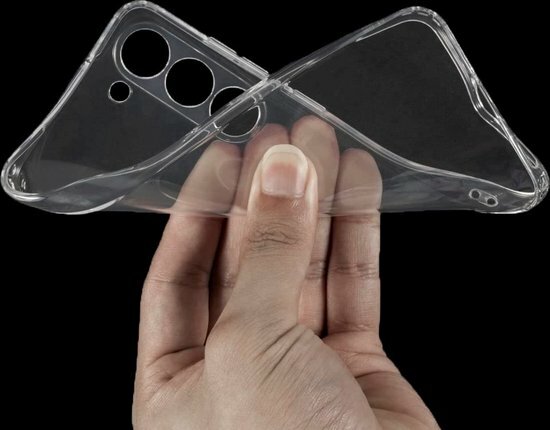 Samsung S23 Plus - Siliconen Back Cover - Transparant