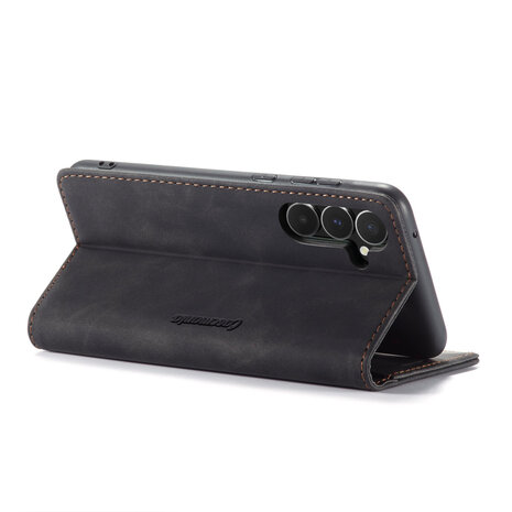 Samsung S24 FE - Book Case - Charcoal Gray