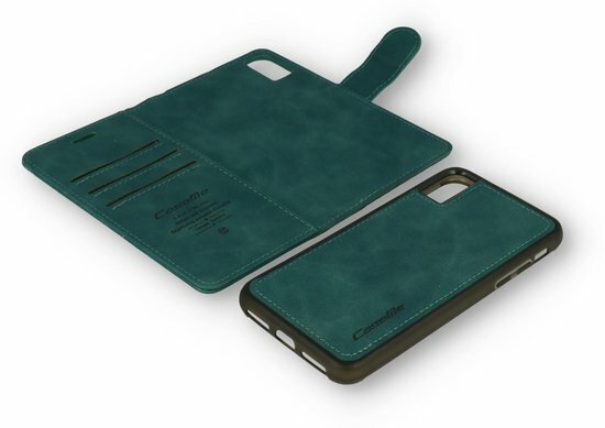 iPhone XS Max Emerald Green - 2 in 1 Book Case