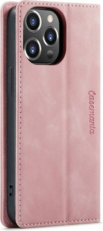 iPhone 12 Pro Max Pale Pink - Book Case