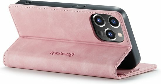 iPhone 12 Pro Max Pale Pink - Book Case