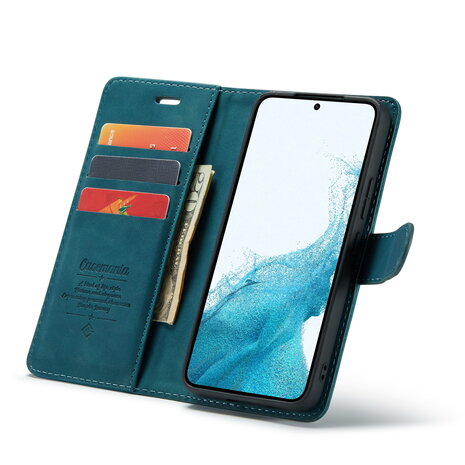Samsung S24 FE - 2 in 1 Book Case - Emerald Green
