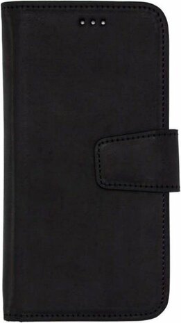 Samsung S10 Plus Zwart - Lederen Book Case