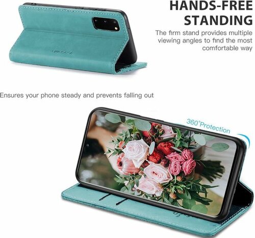 Samsung S20 FE Aqua Blue - Book Case
