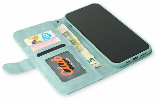 iPhone 14 Plus Aqua Blue - HQ Rits Book Case