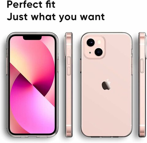 iPhone 15 Plus - Siliconen Back Cover - Transparant
