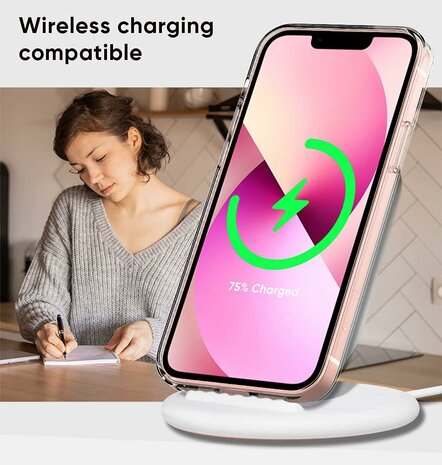 iPhone 15 Plus - Siliconen Back Cover - Transparant