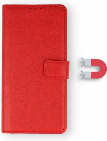 Motorola E32 &amp; E32S - Book Case - Rood