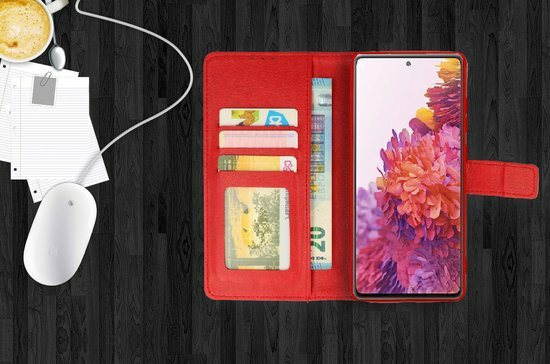 Motorola E32 &amp; E32S - Book Case - Rood