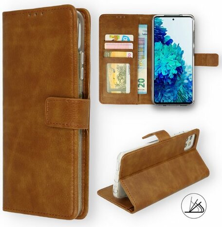 Motorola E20 - Book Case - Bruin