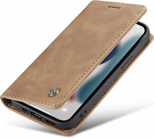 iPhone 12 Pro Max Sienna Brown - Book Case