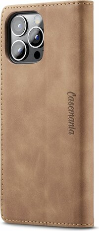 iPhone 12 Pro Max Sienna Brown - Book Case