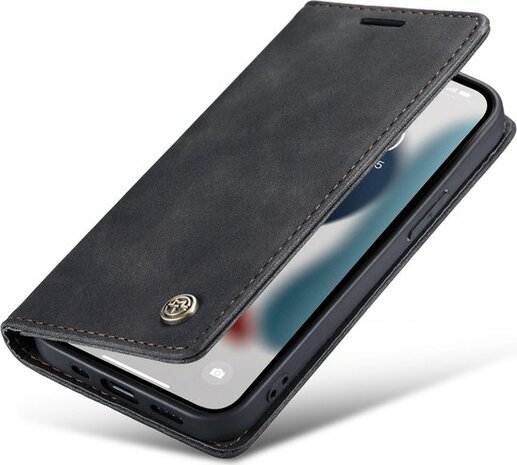 iPhone 12 Pro Max Charcoal Gray - Book Case