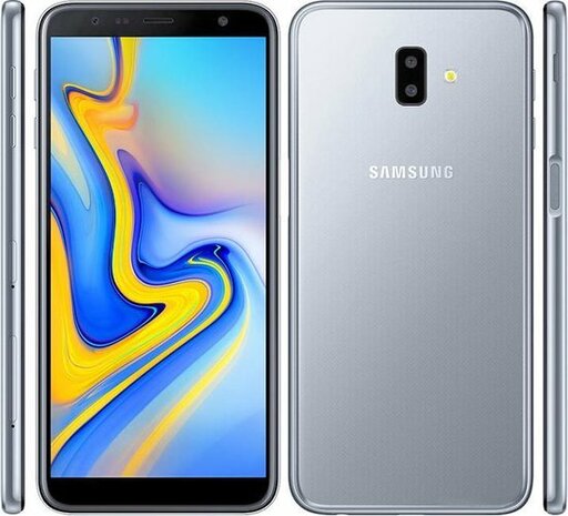 Samsung J6 Plus - Siliconen Back Cover - Transparant