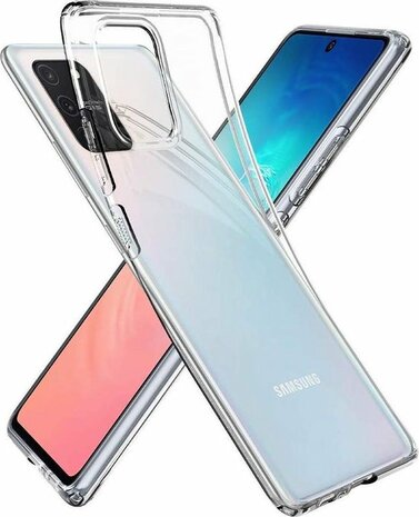 Samsung S10 Lite - Siliconen Back Cover - Transparant