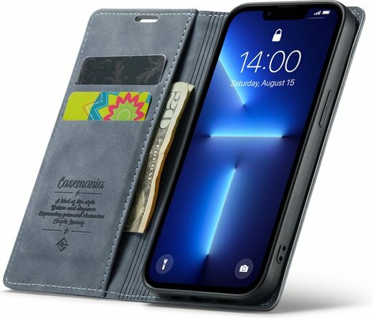 iPhone 12 Pro Max Shadow Gray - Book Case