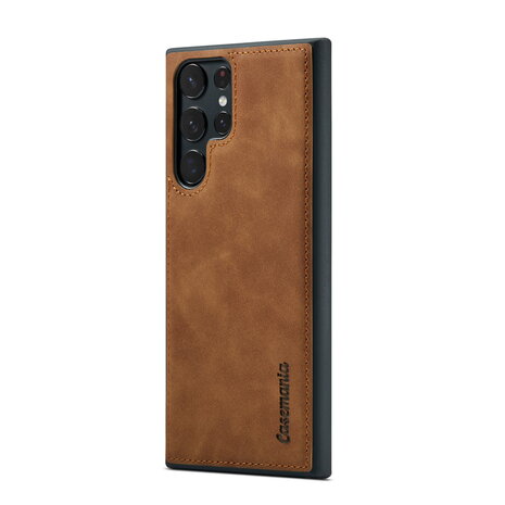 Samsung S20 Ultra Sienna Brown - 2 in 1 Book Case