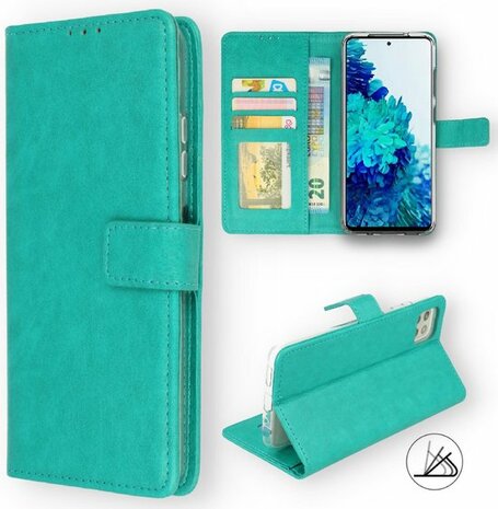 Motorola E7i Power - Book Case - Turquoise