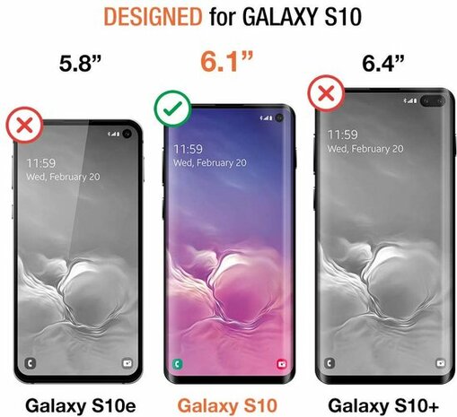 Samsung S10 - Siliconen Back Cover - Roze