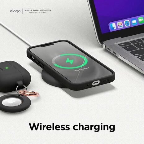 iPhone 13 Mini - Siliconen Back Cover - Zwart
