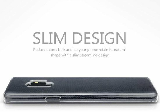 Samsung S9 - Siliconen Back Cover - Transparant