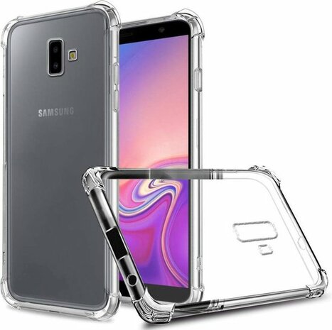Samsung J6 Plus - Hybrid - Anti Shock - Transparant