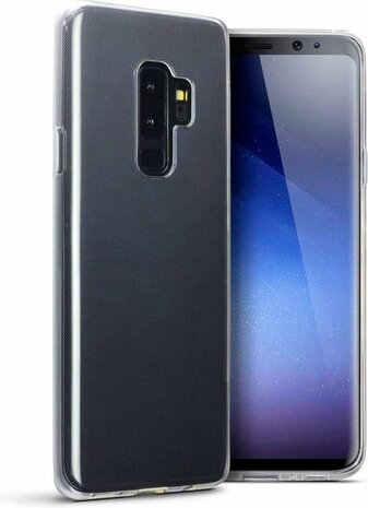 Samsung S9 Plus - Siliconen Back Cover - Transparant