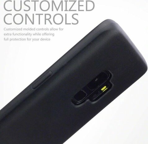 Samsung S9 - Siliconen Back Cover - Zwart