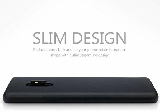 Samsung S9 - Siliconen Back Cover - Zwart