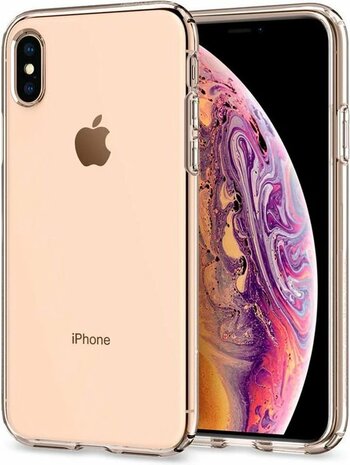 iPhone XS Max - Siliconen Back Cover - Transparant