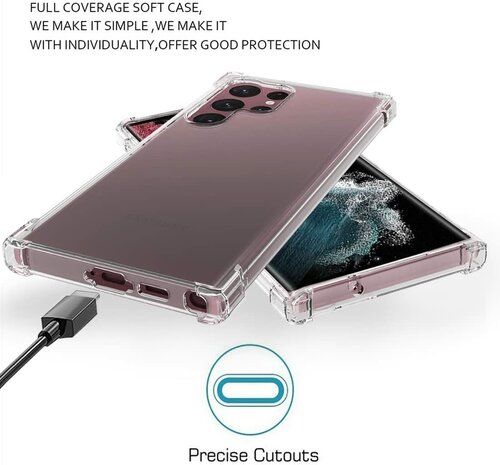 Samsung S23 Ultra - Anti Shock - Transparant