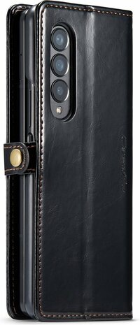 Samsung Z Fold 3 Charcoal Gray - Book Case