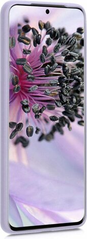 Samsung S20 - Siliconen Back Cover - Paars