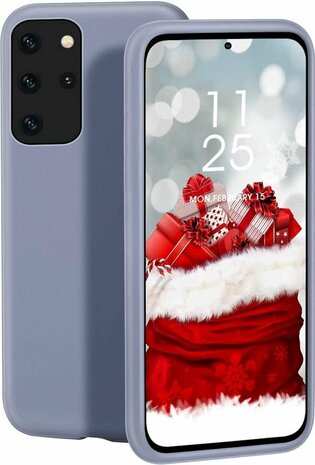 Samsung S20 Plus - Siliconen Back Cover - Paars