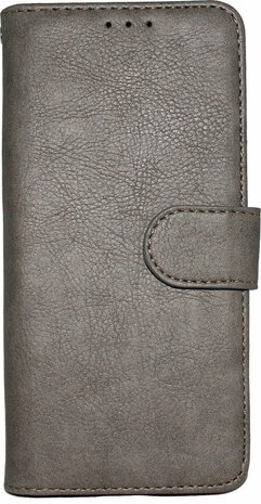 iPhone XS Max - HQ Book Case - Grijs