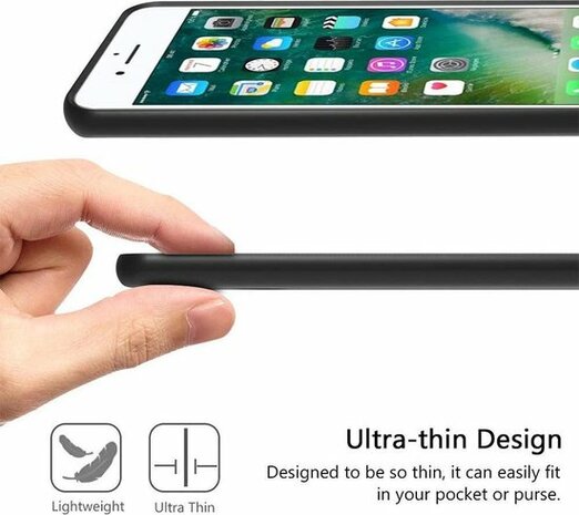 iPhone SE (2020) - Siliconen Back Cover - Geel