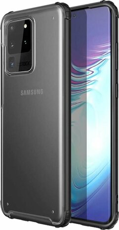 Samsung S20 Ultra - Multi Protective Back Cover - Zwart