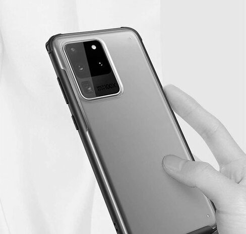 Samsung S20 Ultra - Multi Protective Back Cover - Zwart