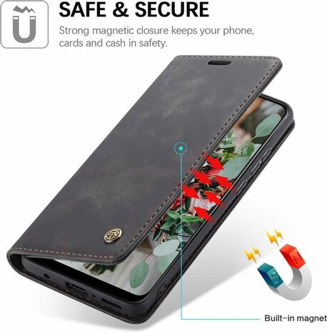 Samsung S20 FE Vintage Zwart - Book Case