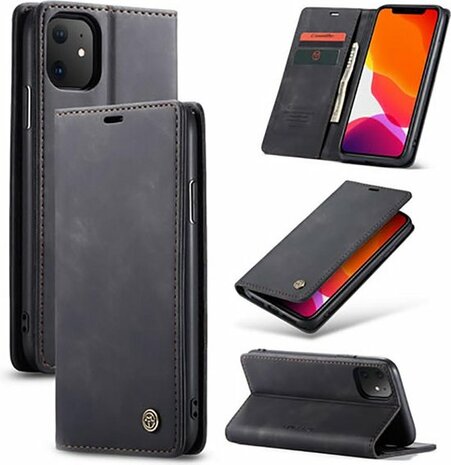 iPhone 11 Charcoal Gray - Book Case