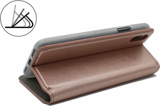 iPhone 11 Pro - HQ Slim Book Case - Rosegoud