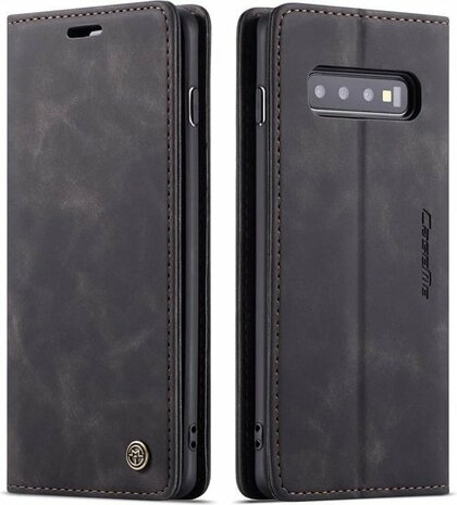 Samsung S10 Charcoal Gray - Book Case