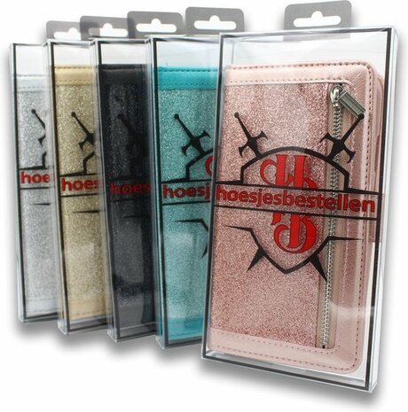 Samsung S20 Plus - Rits Book Case - Zwart