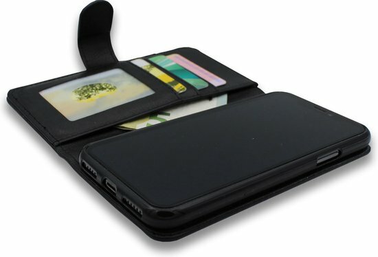 iPhone 12 Pro Max Zwart - Rits Book Case